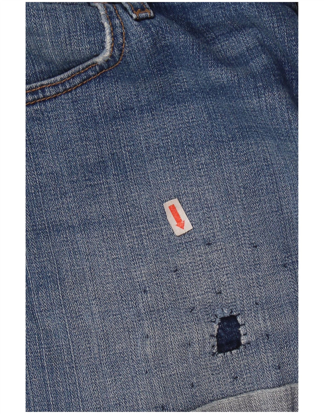 LEVI'S Womens Denim Shorts W36 XL Blue