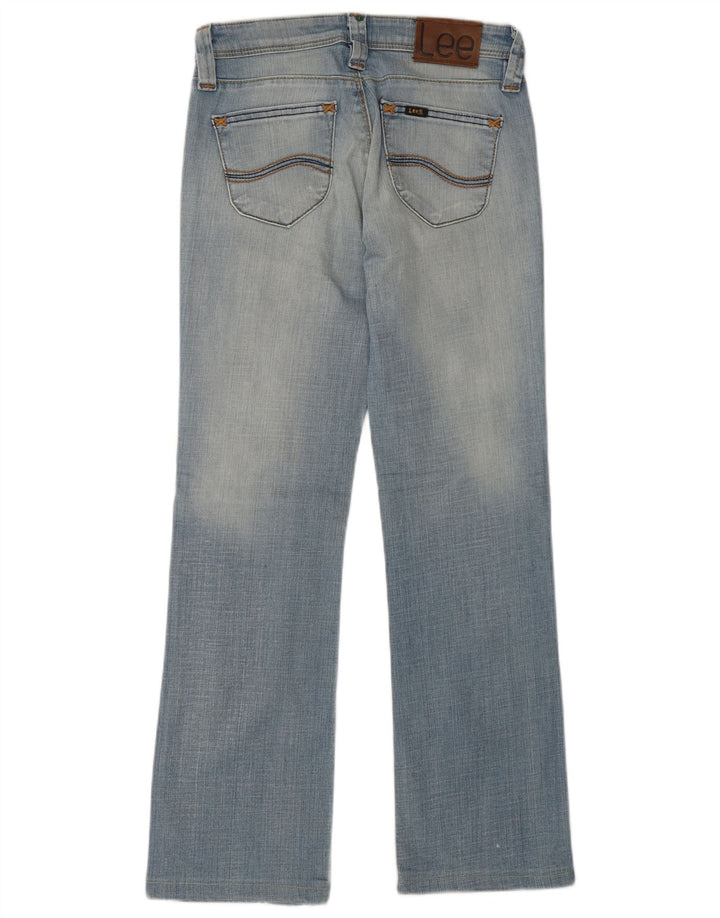 LEE Womens Jinx Straight Jeans W27 L30  Blue Cotton