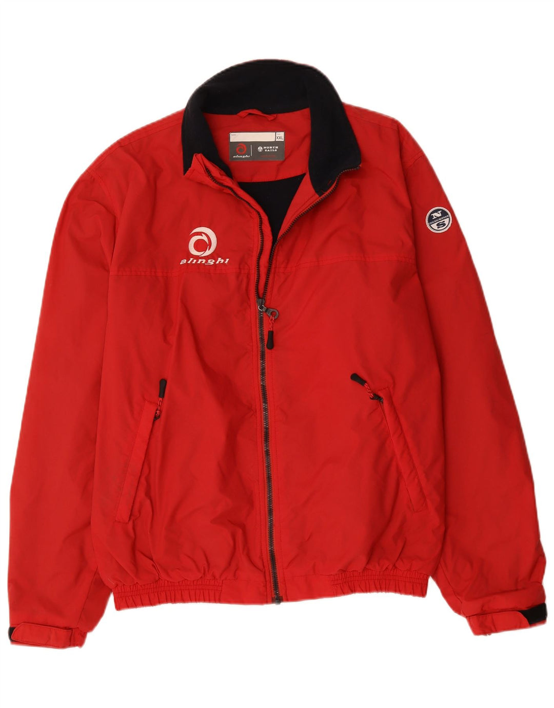 North Sails Boys Bomber Jacket 14-15 Years 2XL Red Polyamide