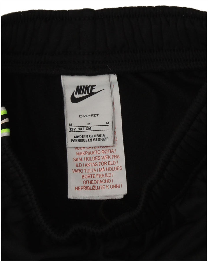 Nike Boys Dri Fit Graphic Sport Shorts 10-11 Years Medium  Black Polyester
