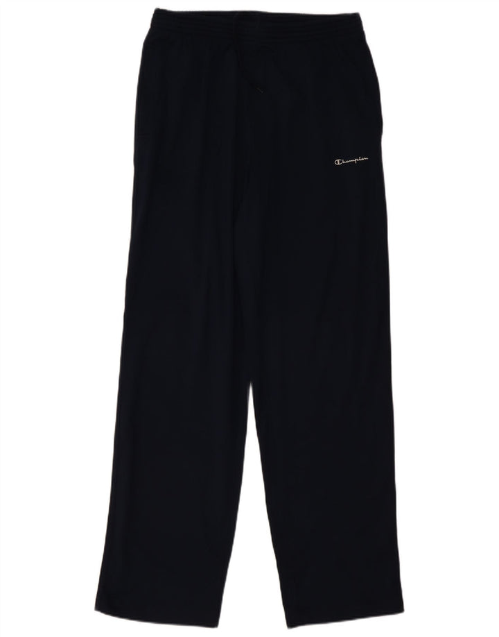 Champion Mens Tracksuit Trousers Large Navy Blue Polyester