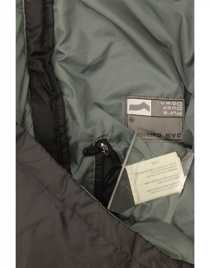 Gas Mens Padded Gilet UK 40 Large Black Polyamide