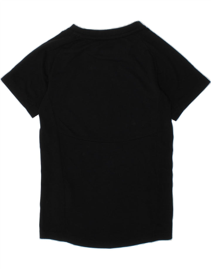 PUMA Boys Graphic T-Shirt Top 4-5 Years Black Polyester Vintage Puma and Second-Hand Puma from Messina Hembry 