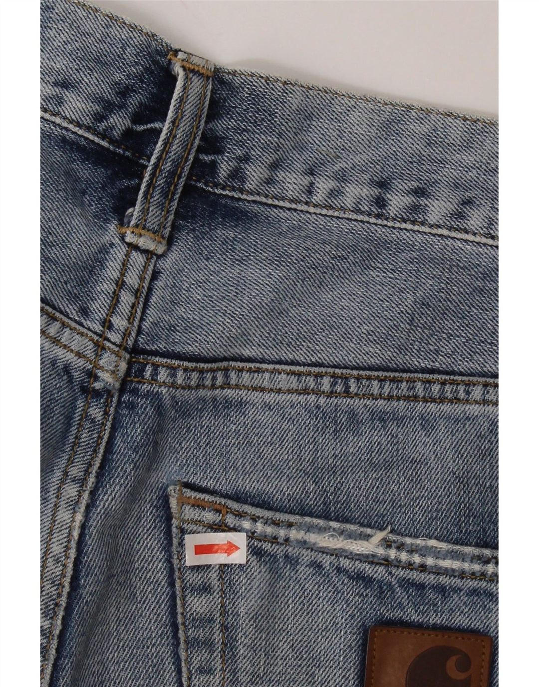 Carhartt Mens Slim Jeans W28 L30 Blue Cotton