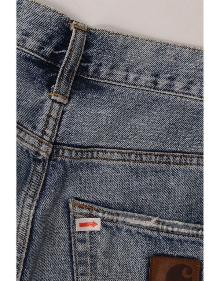 Carhartt Mens Slim Jeans W28 L30 Blue Cotton