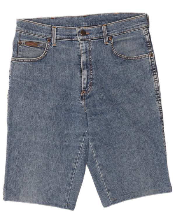 WRANGLER Mens Denim Shorts W33 Medium  Blue Cotton