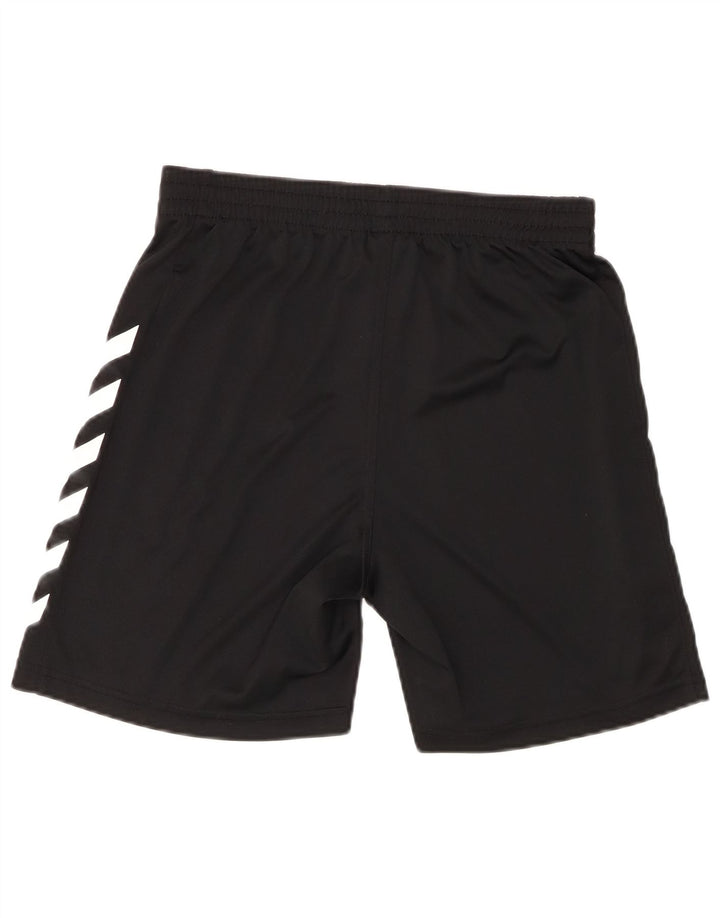 Hummel Mens Graphic Sport Shorts Medium  Black