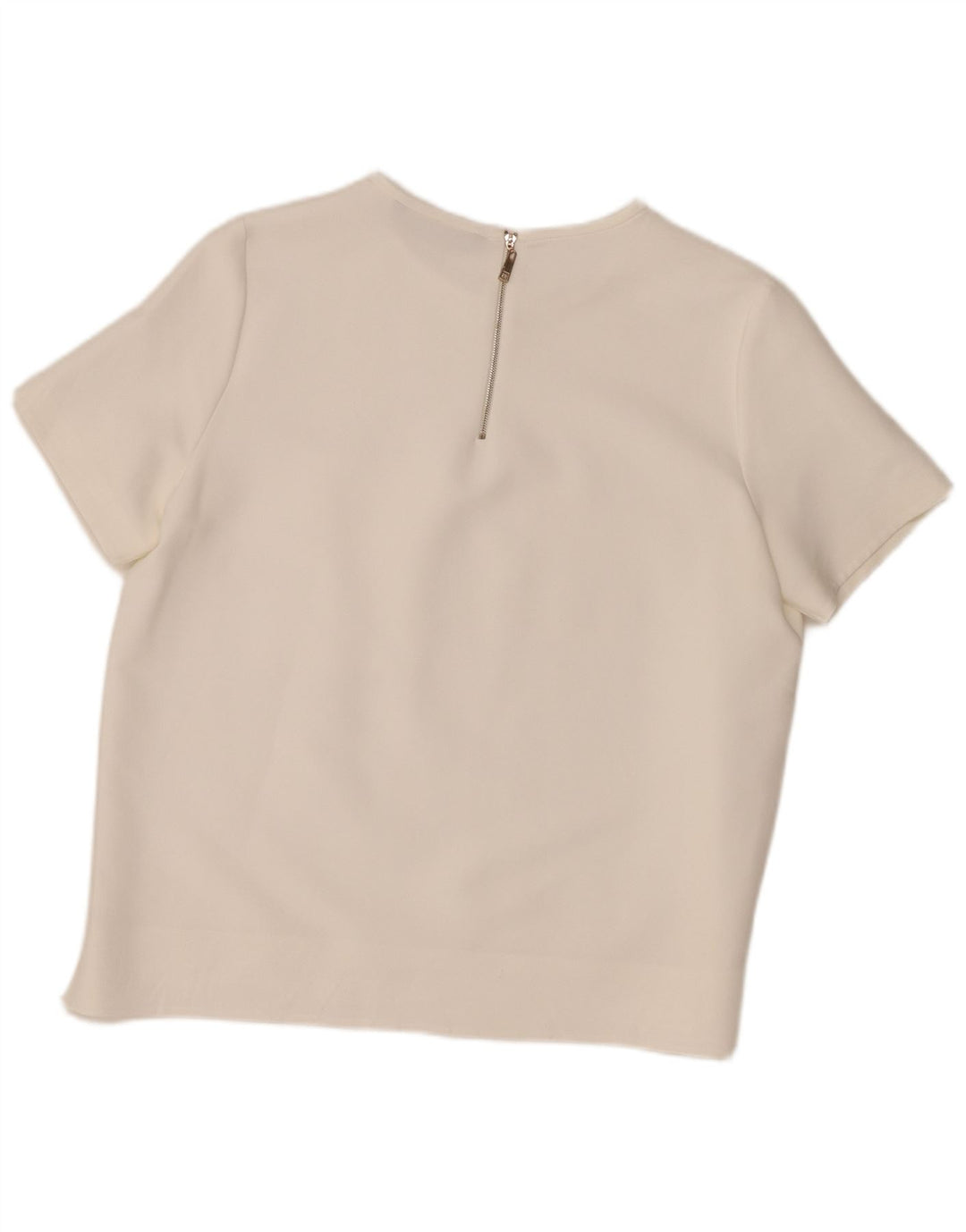 Zara Womens Blouse Top UK 18 XL White