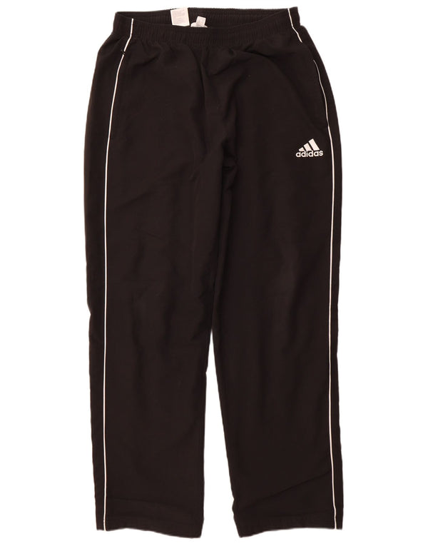 ADIDAS Mens Tracksuit Trousers Medium  Black Polyester
