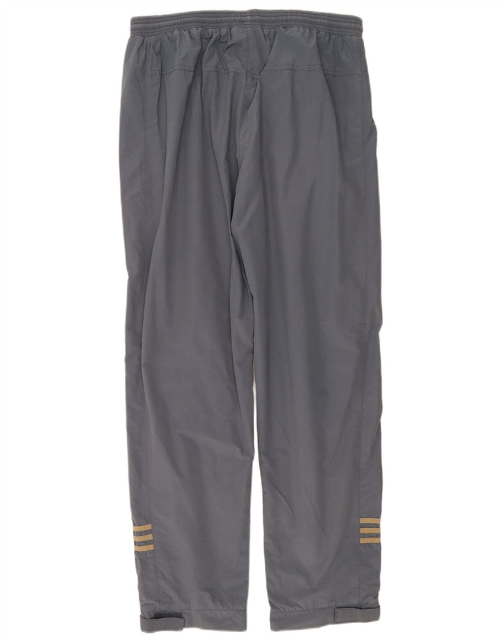 Adidas Mens Windbreaker Trousers XL Grey Cotton