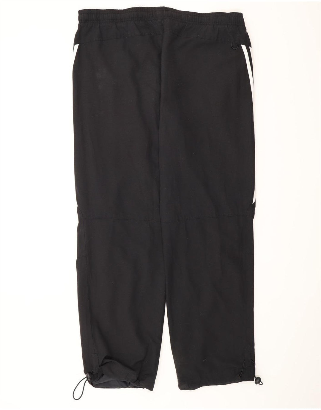 Adidas Mens Tracksuit Trousers Medium  Black Polyester