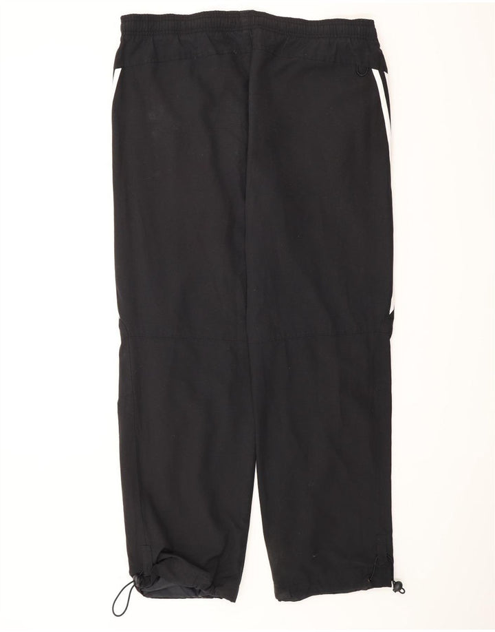 Adidas Mens Tracksuit Trousers Medium  Black Polyester