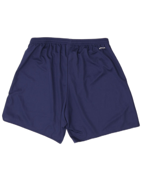 Adidas Mens Aeroready Sport Shorts XL  Navy Blue Polyester
