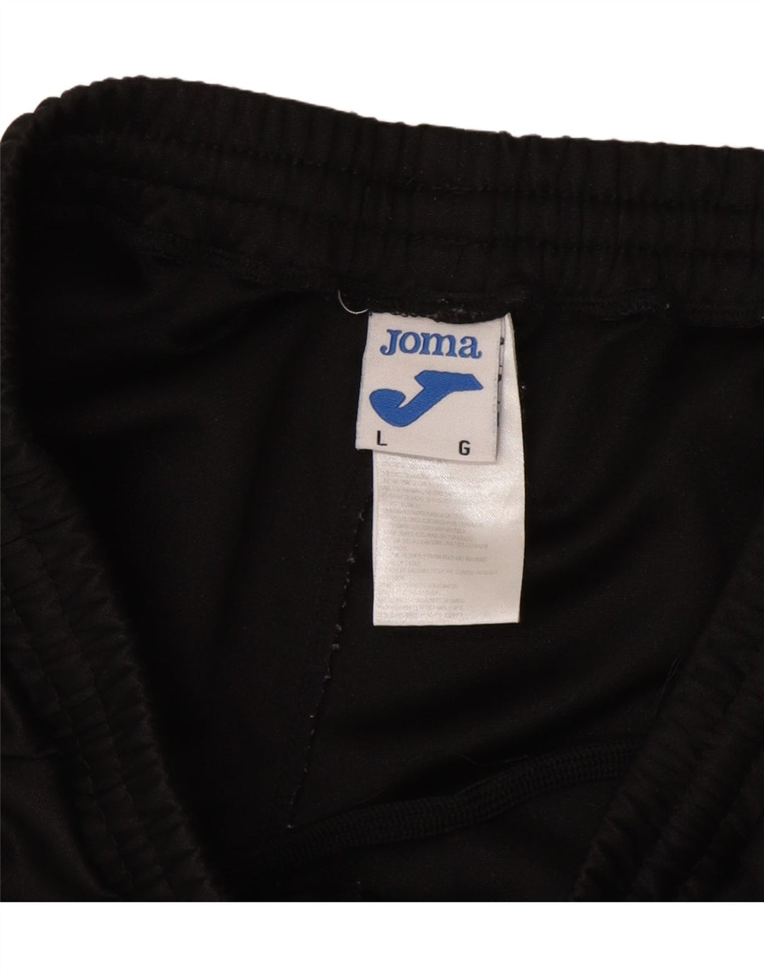 Joma Mens Graphic Sport Shorts Large  Black Polyester