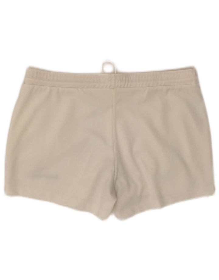 Sergio Tacchini Womens Sport Shorts IT 50 XL White Polyester
