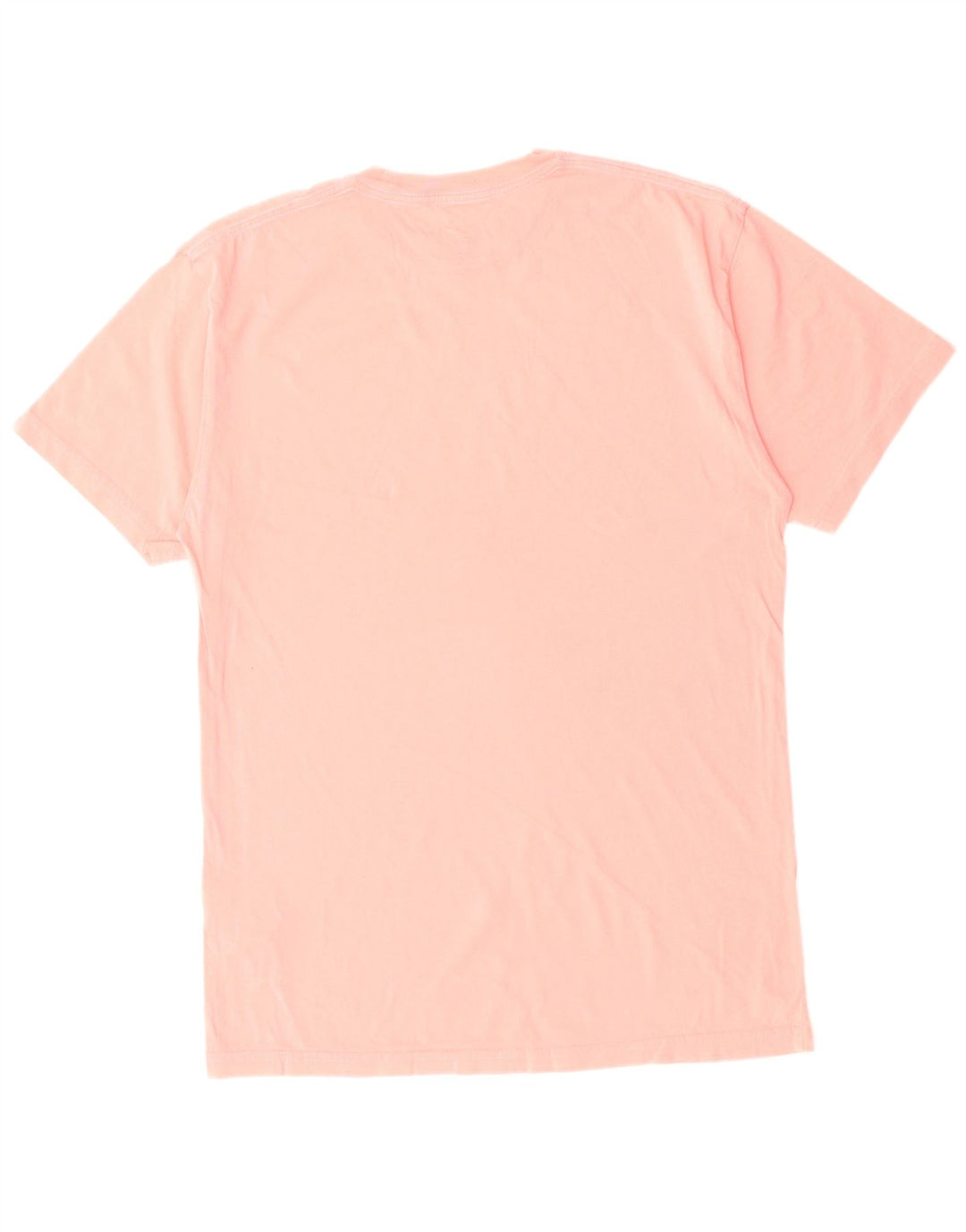 VANS Mens Classic Fit Graphic T-Shirt Top Medium Pink Cotton