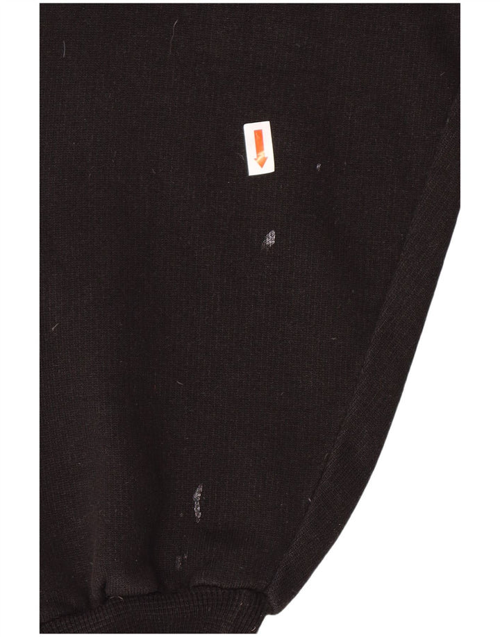 Diadora Mens Zip Neck Sweatshirt Jumper Large Grey Colourblock Cotton