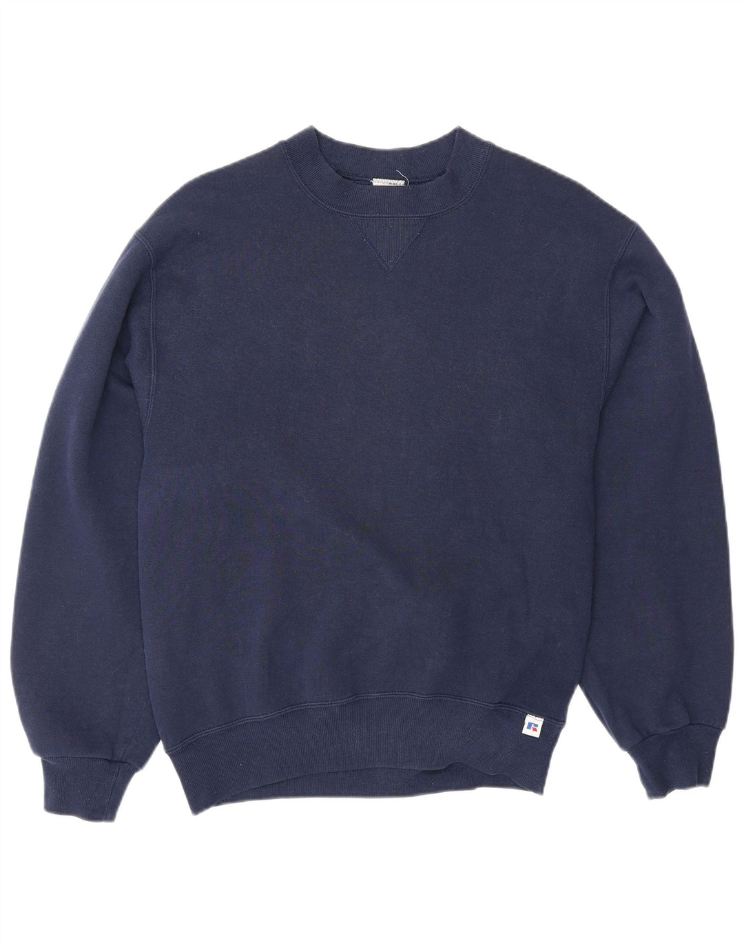 Russell Athletic Boys Sweatshirt Jumper 13-14 Years Large Navy Blue Cotton
