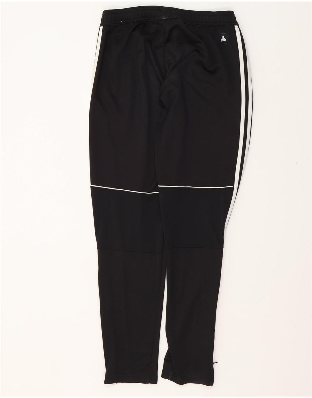 ADIDAS Mens Tracksuit Trousers Medium  Black Polyester