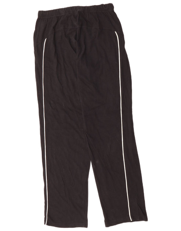 Nike Mens Tracksuit Trousers Large  Black Cotton