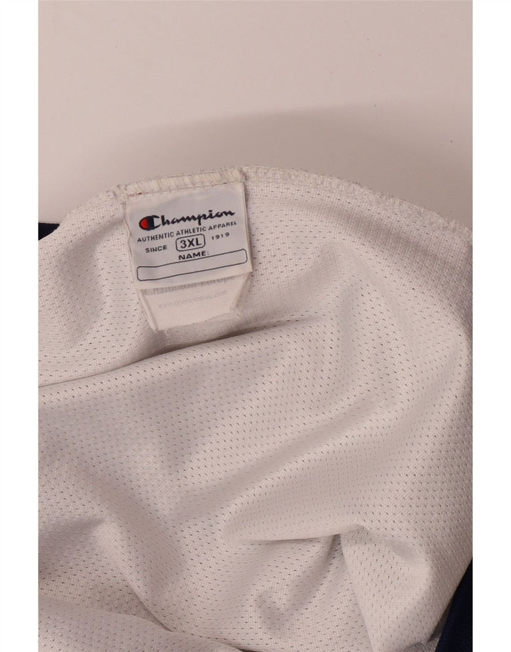 CHAMPION Mens Sport Shorts 3XL  White Polyester Vintage Champion and Second-Hand Champion from Messina Hembry 