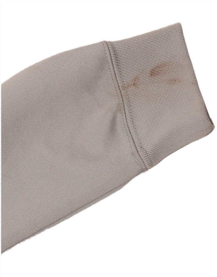 Nike Boys Zip Hoodie Sweater 10-11 Years Medium Grey Colourblock Polyester