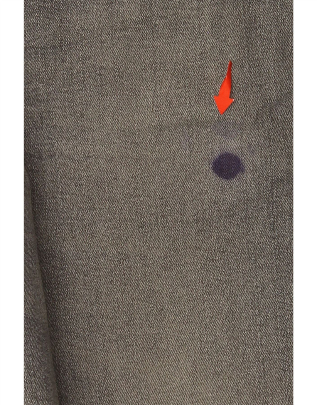 LEVI'S Mens 502 Tapered Jeans W36 L30 Grey Cotton