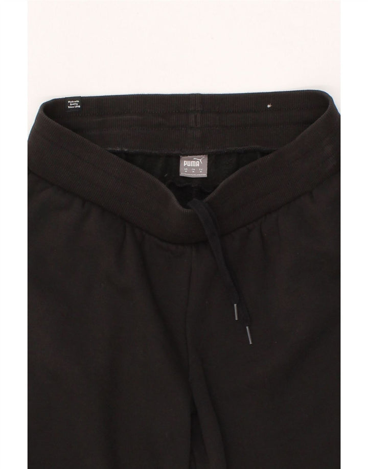 PUMA Mens Tracksuit Trousers Joggers Medium Black Cotton Vintage Puma and Second-Hand Puma from Messina Hembry 
