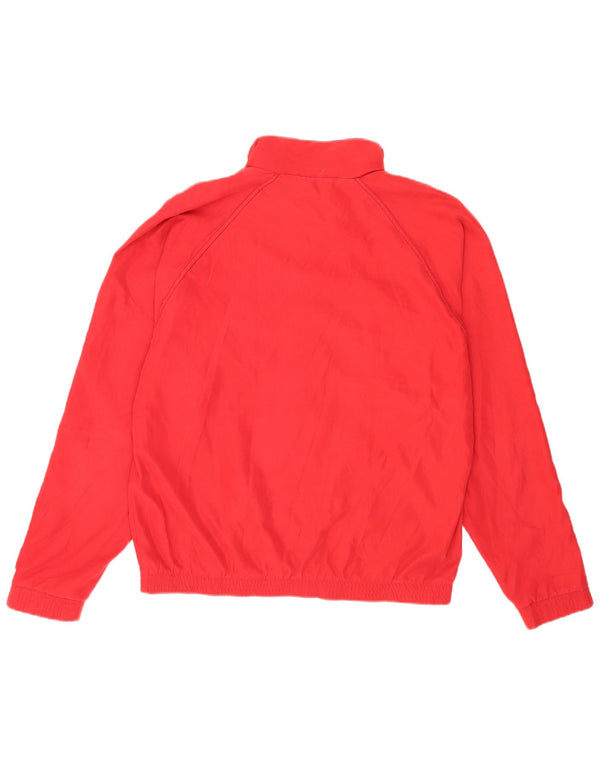 AUSTRALIAN L'ALPINA Mens Tracksuit Top Jacket IT 50 Medium Red Polyester