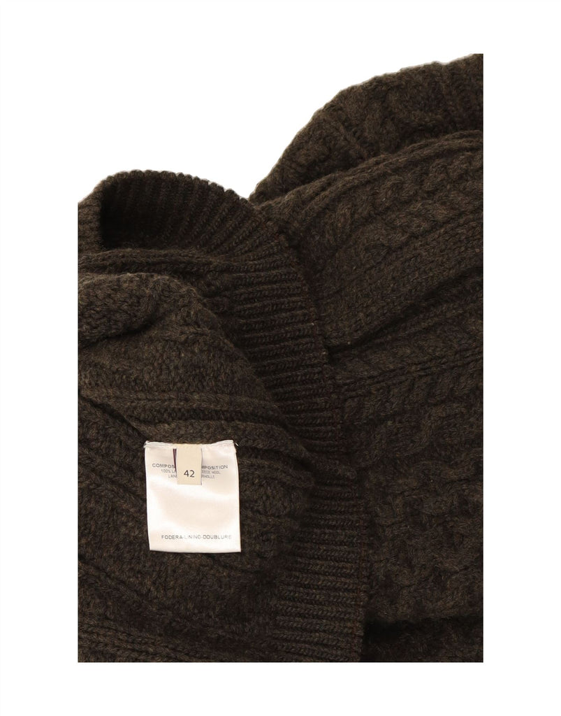 STELLA MCCARTNEY Womens Turtle Neck Jumper Sweater EU 42 Large Brown Vintage Stella McCartney and Second-Hand Stella McCartney from Messina Hembry 