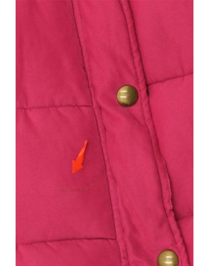 JOULES Womens Padded Gilet UK 20 2XL Pink Polyester