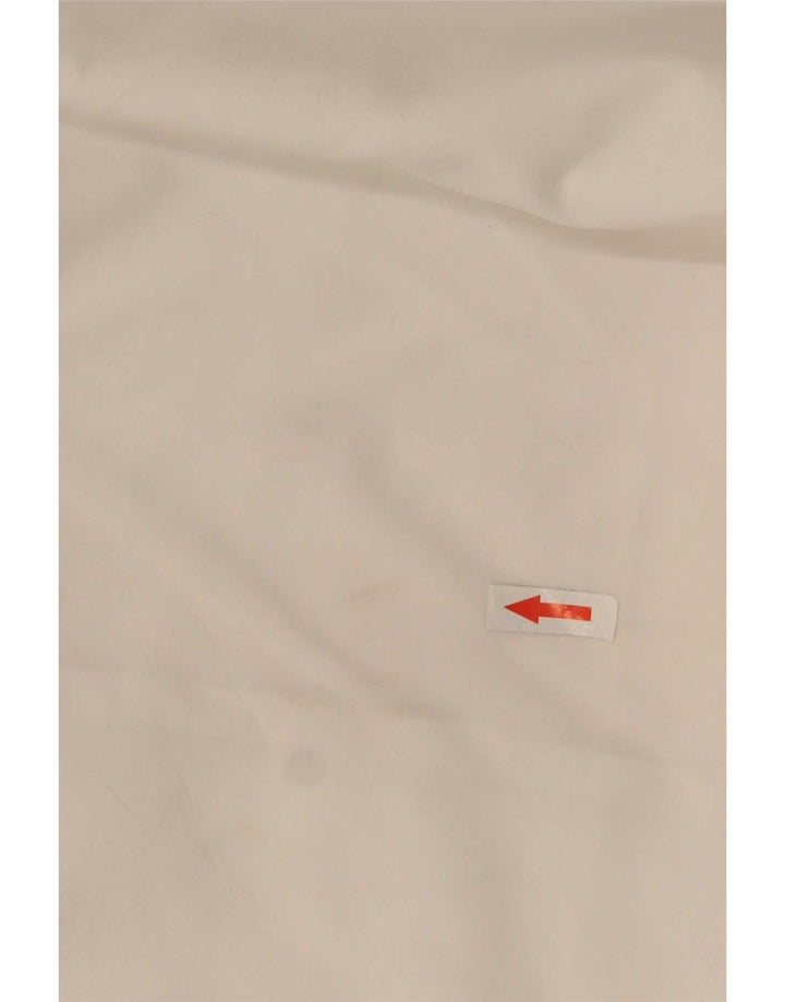 Reebok Mens Bermuda Sport Shorts Small White Polyester