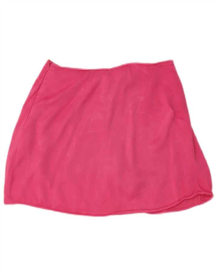 Zara Womens Skort Small W26 Pink Viscose