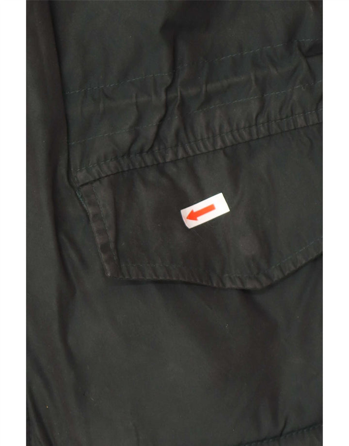 Aspesi Mens Military Jacket UK 38 Medium Green Colourblock Polyester