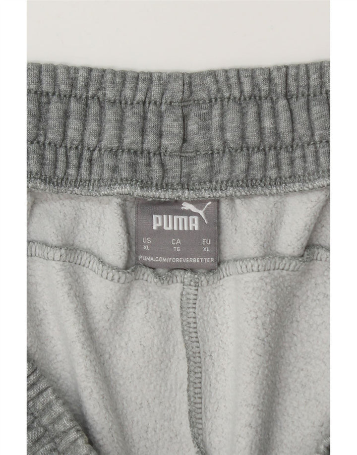 Puma Mens Tracksuit Trousers XL  Grey Flecked