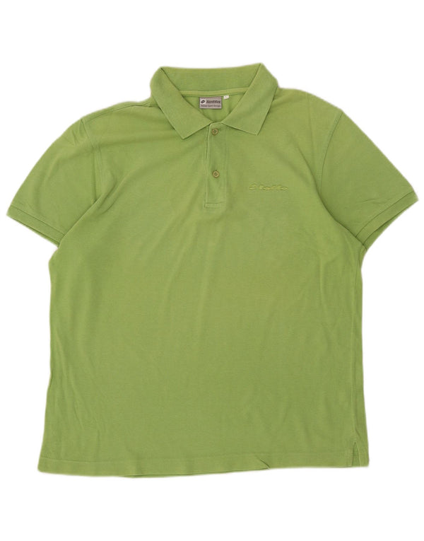 Lotto Mens Polo Shirt XL Green