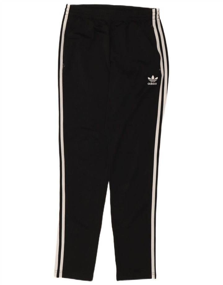 ADIDAS Mens Tracksuit Trousers Medium  Black Polyester