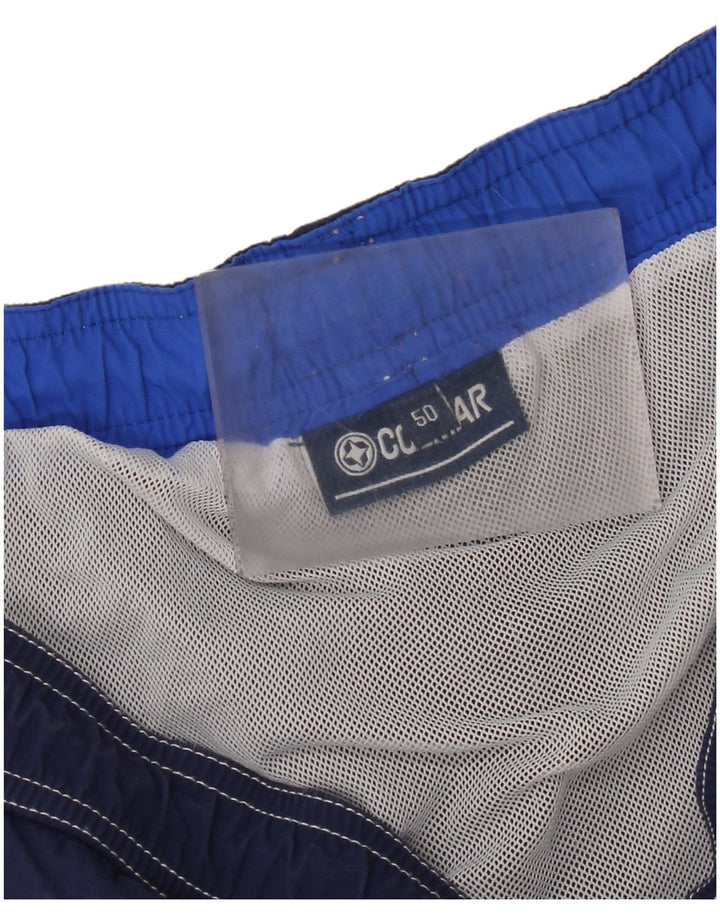 Colmar Mens Graphic Swimming Shorts IT 50 Medium  Navy Blue