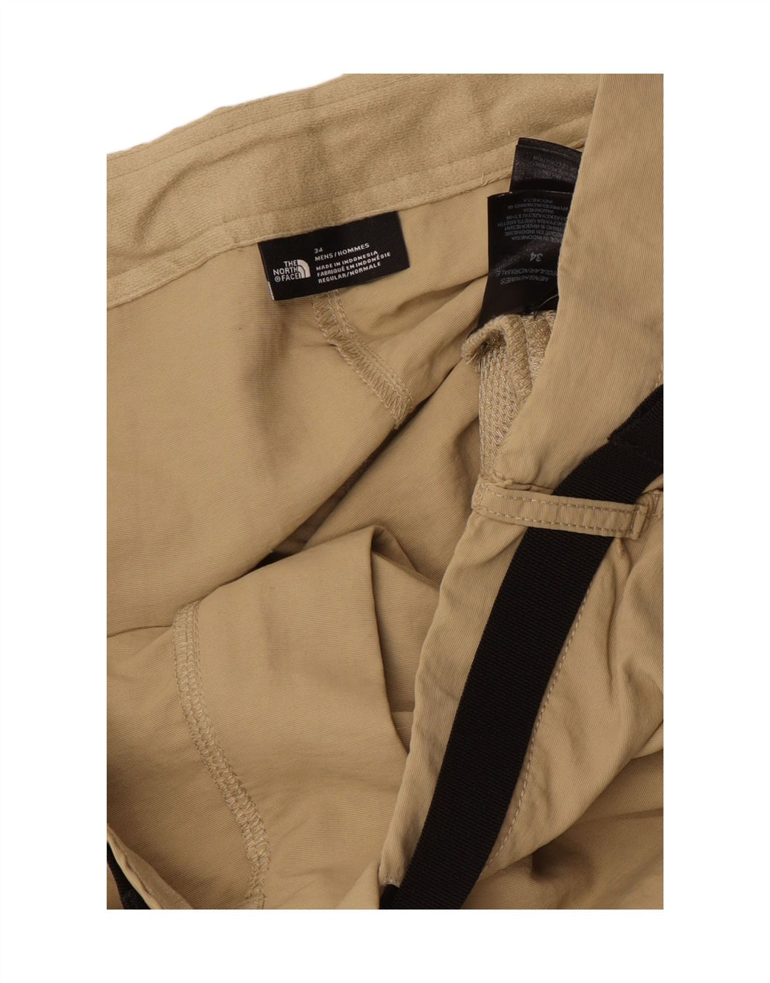 THE NORTH FACE Mens Hiking Cargo Trousers W34 L30  Beige Nylon