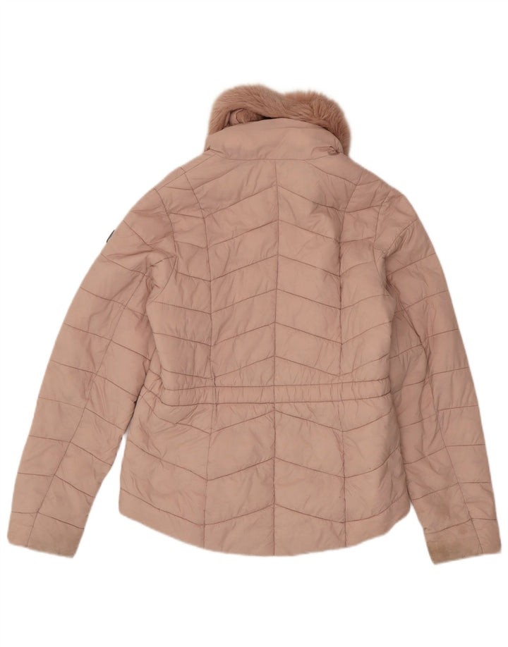 Barbour Girls Padded Jacket 12-13 Years XL  Pink Polyamide