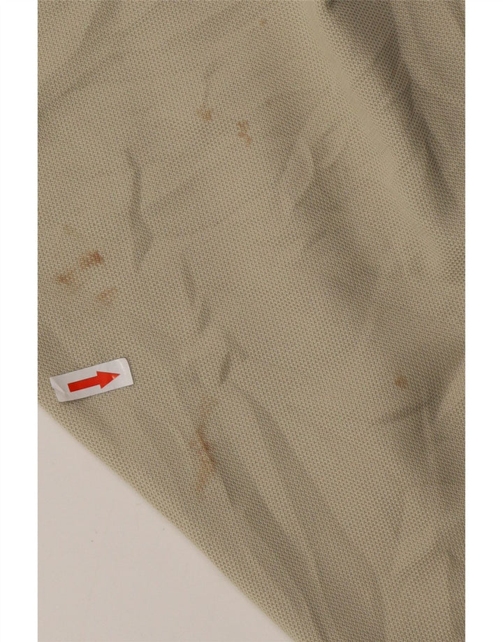 Asics Womens Oversized Tracksuit Top Jacket UK 18 XL Beige Polyester