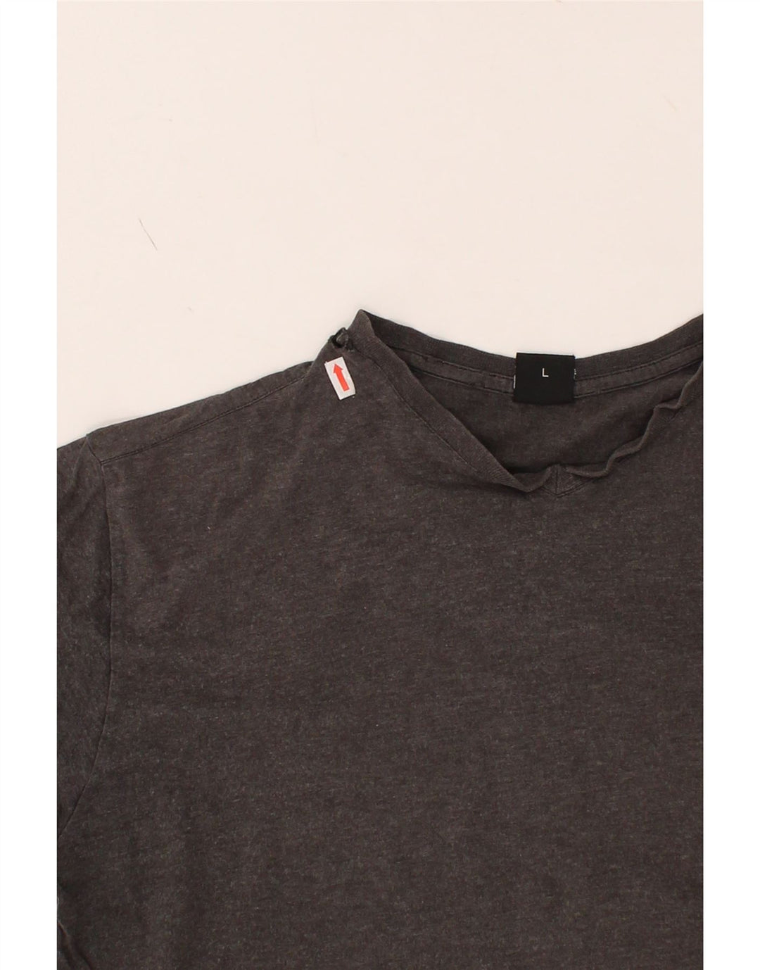 HUGO BOSS Mens T-Shirt Top Large Grey Cotton Vintage Hugo Boss and Second-Hand Hugo Boss from Messina Hembry 