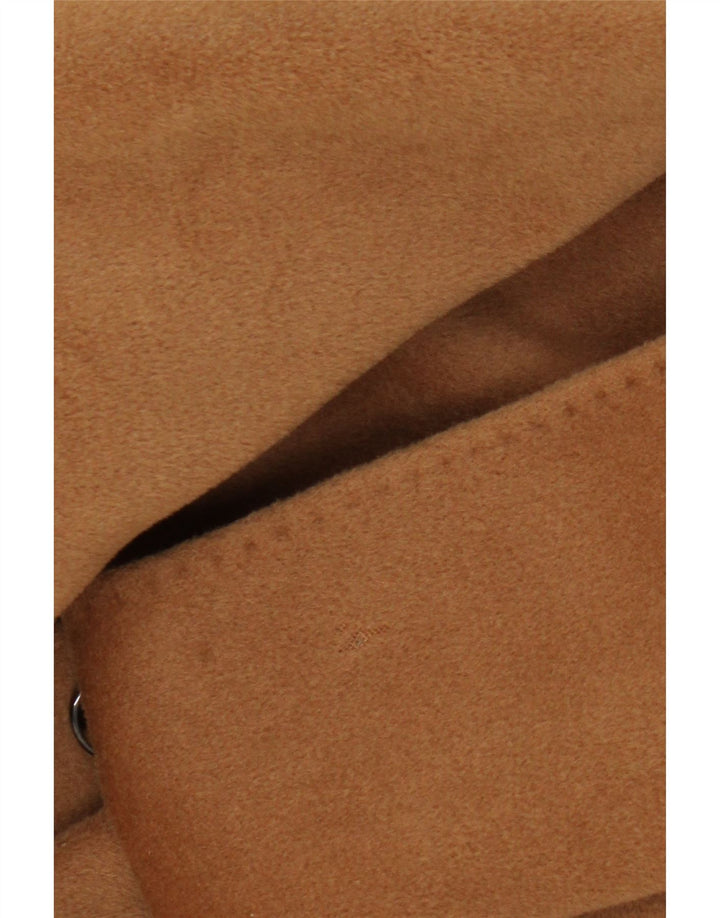 Pierre Cardin Womens Overcoat IT 44 Medium Brown Wool