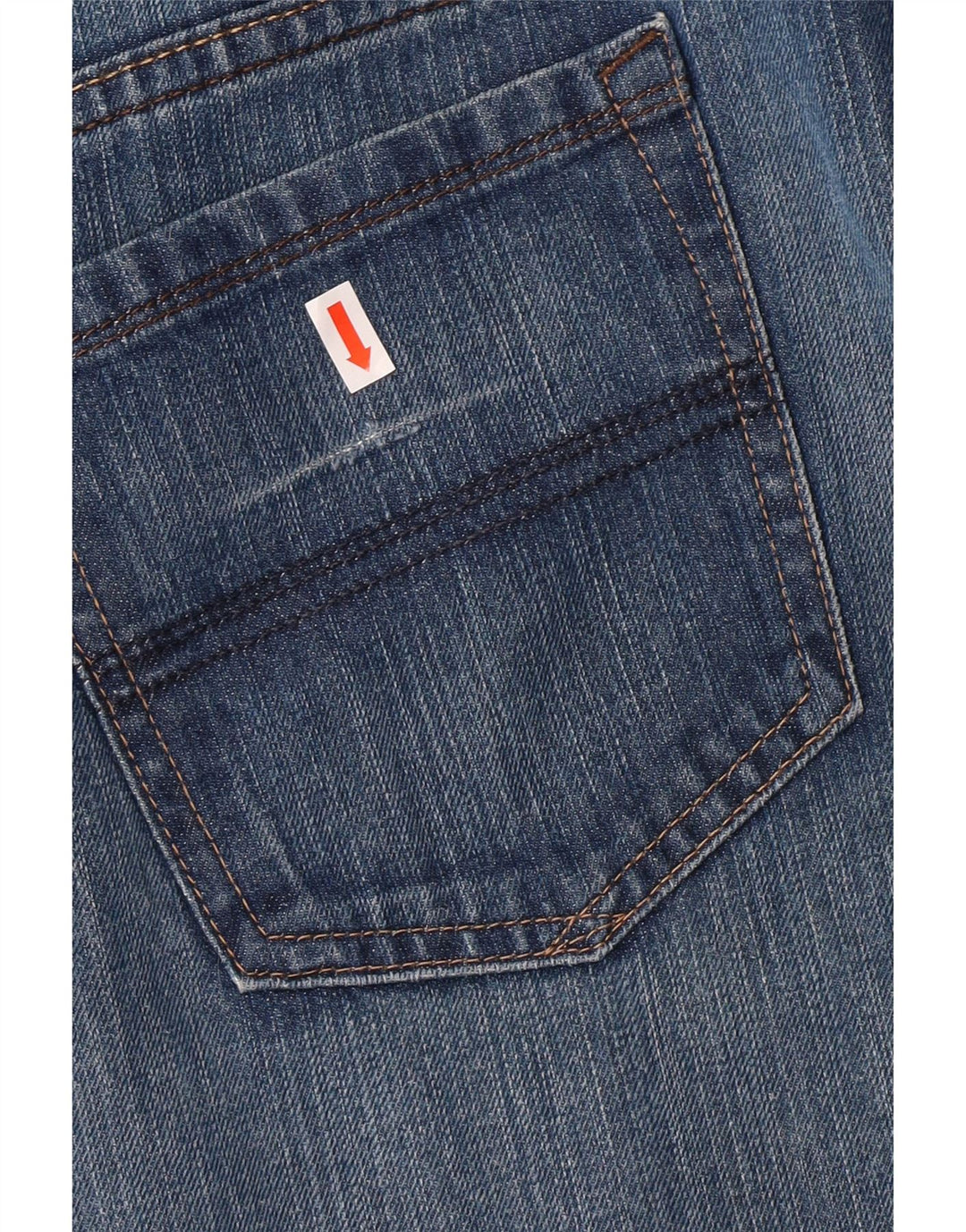 Marks & Spencer Mens Blue Harbour Straight Jeans W40 L29 Blue Cotton