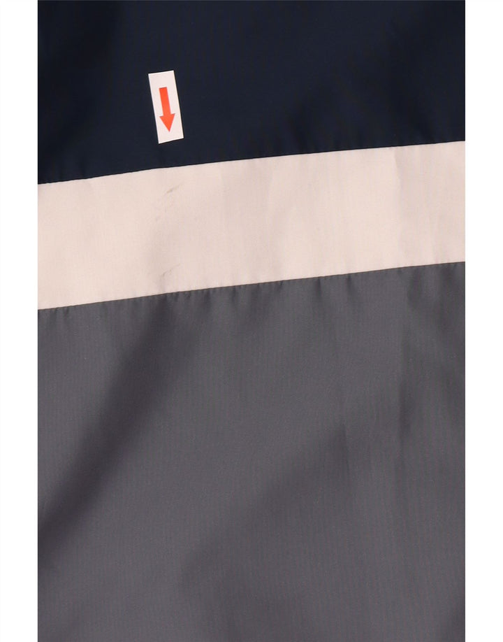 Adidas Mens Hooded Bomber Reversible Jacket UK 36 Small Khaki Polyester