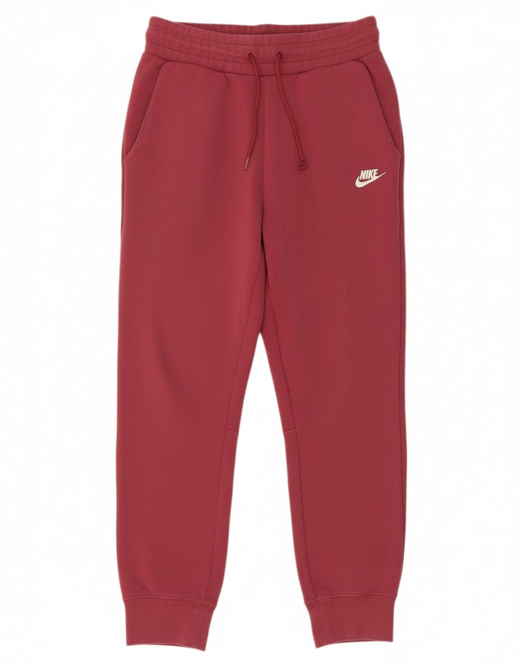 NIKE Womens Tracksuit Trousers Joggers UK 10 Small  Pink Polyester
