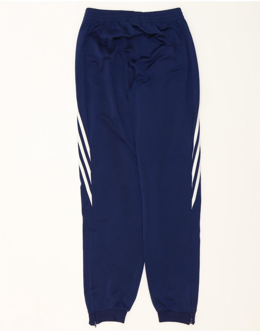 ADIDAS Mens Tracksuit Trousers Joggers Small  Navy Blue Polyester