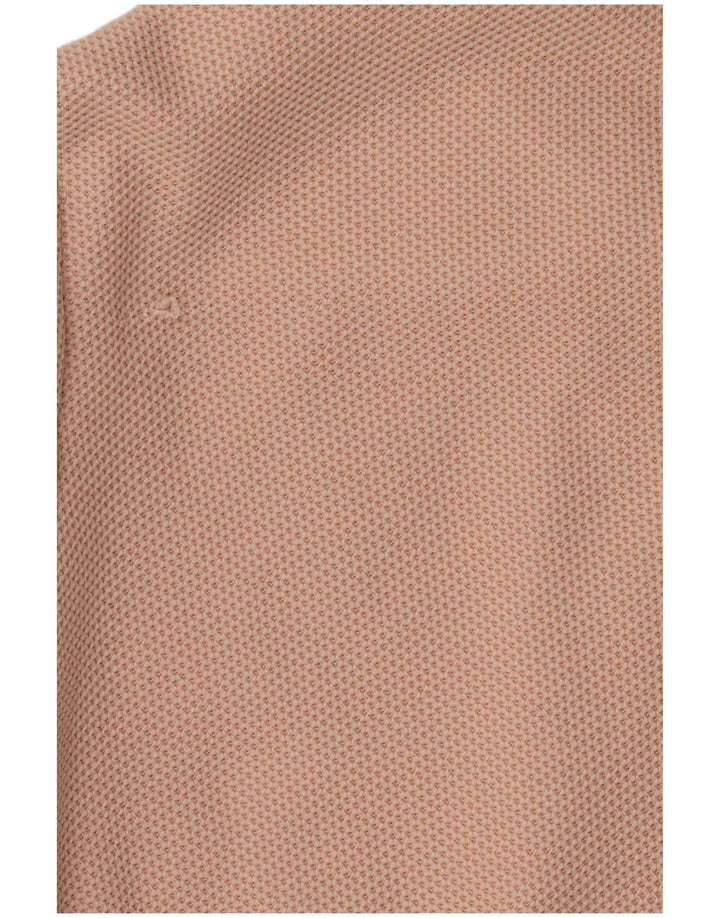 CHAMPION Womens Crop Oversized Tracksuit Top Jacket UK 10 Small Pink