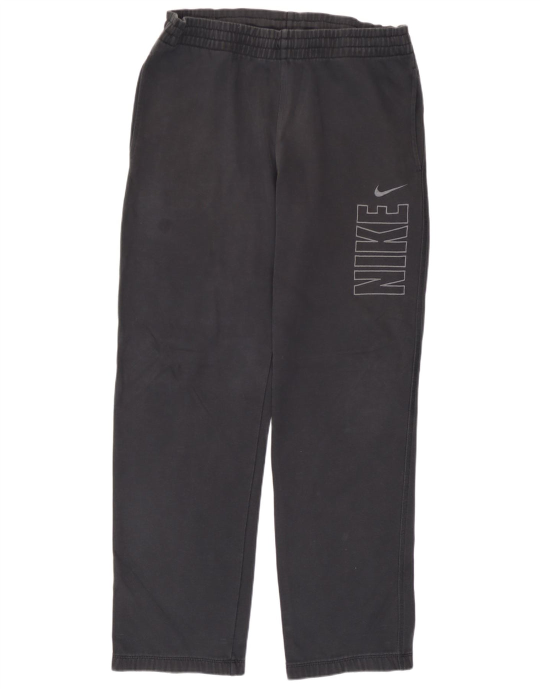 Nike Mens Graphic Tracksuit Trousers Medium  Black Cotton