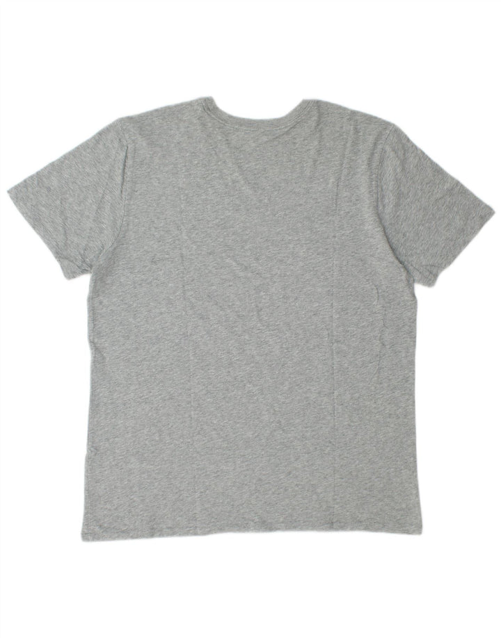 Nike Mens Athletic Fit  Graphic T-Shirt Top Large Grey Flecked